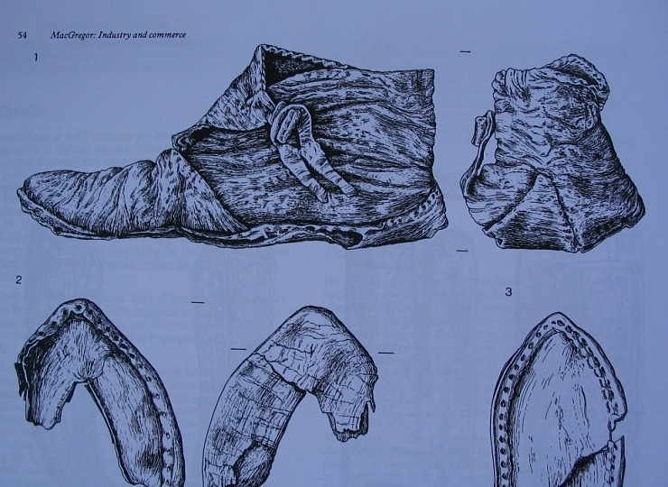Обувь викингов. 9–11 века. Ботинки из Йорка