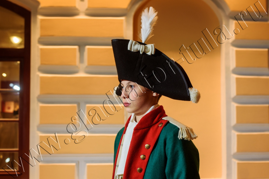Мундир кадета Сухопутного Кадетского Корпуса с 1767 по 1786 годы