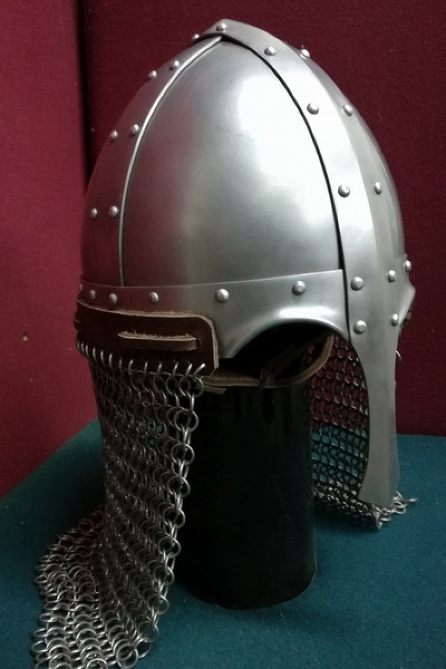 Шлем викинга, каркасный с наносником