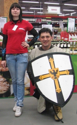 Доспехи Рыцаря-Крестоносца Тевтонского Ордена 13 века.